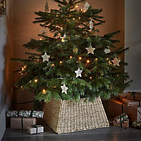 Square Foldable Tree Skirt - Seagrass - L60 x W60 x H26 cm - Natural