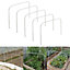 Square Galvanized Pipe Garden Grow Tunnel Hoop Greenhouse Hoop with 5 Clips