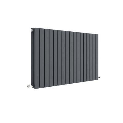 Square Horizontal Double Panel Radiator - 600mm x 992mm - 3519 BTU ...