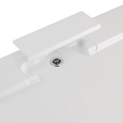 Square Low Profile Shower Tray with Hidden Waste - 900x900mm