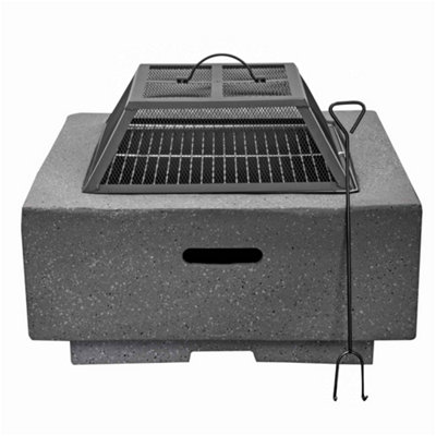 Square bbq pit hotsell
