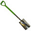 Square Mouth Builders Shovel Spade 96cm Scoop Gardening Stainless Steel
