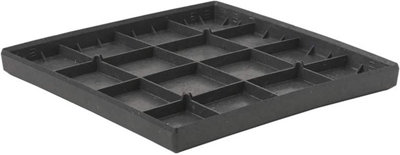 Square Recycled Rubber Slate Stomp Stepping Stone