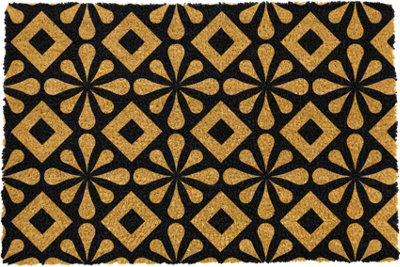 Square Tiles Patterned Doormat