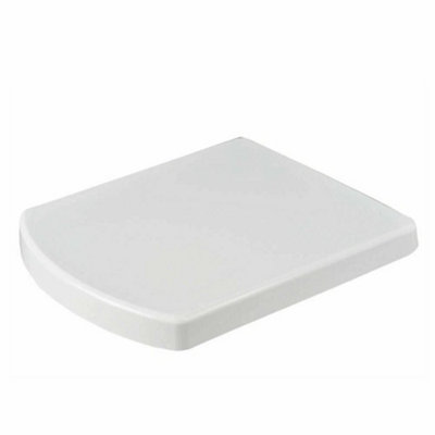 Square Toilet Seat Heavy Duty White Soft Close Quick Release