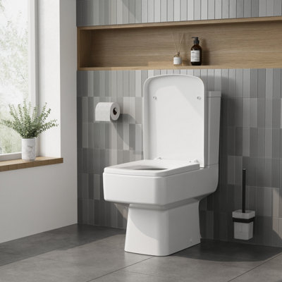 Square soft close toilet seat hotsell