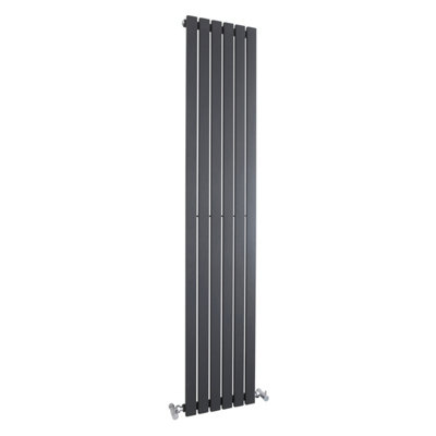 Square Vertical Single Panel Radiator - 1800mm x 354mm - 2307 BTU ...