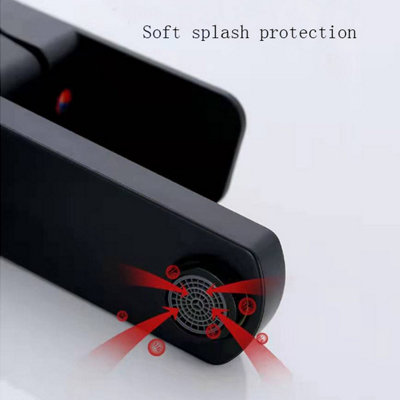 Square weighted faucet basin faucet hot and cold household bathroom bathroom counter - 3
