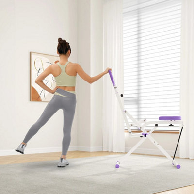 Squat Machine with LCD Monitor Squat Exercise Equipment for Home Gym ...
