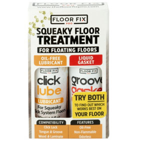 Squeaky Floor Diagnostic Kit Diagnose The Cause of Squeaks in Click System Floors.