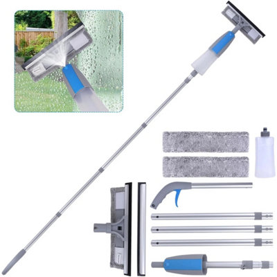 Squeegee Spray Tool Long Handle Window Mop
