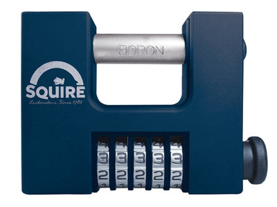 Squire CBW85 High-Security Combination Padlock for Maximum Protection of Gates and Shutters