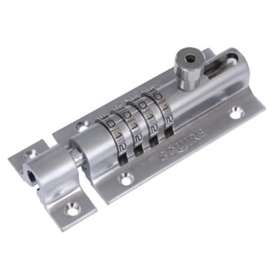 Combi 3 3 Wheel Unique Recodable Combination Locking Bolt Squire- Squire Locks U