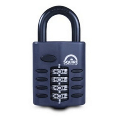 Squire Combination Padlock Grey/Black (50mm) Price Comparisons | Compare The Build