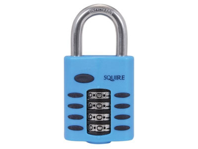 Squire - CP50S Heavy-Duty Rustproof Marine Combi Padlock 50mm