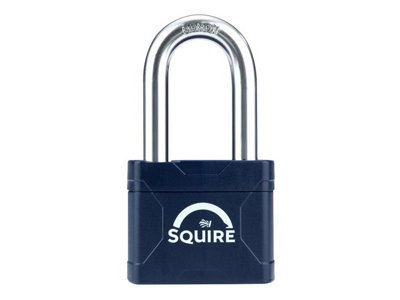Squire Stronglock Plus 50/1.5 Laminated Padlock 50mm Long Shackle Keyed ...