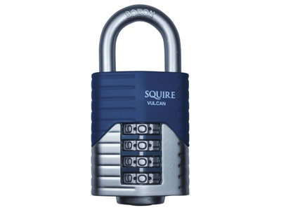 Squire VULCAN COMBI 60 Vulcan Open Boron Shackle Combination Padlock 60mm HSQVC60