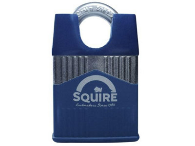 Squire - Warrior High-Security Closed Shackle Padlock 45mm