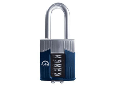 Squire - Warrior High-Security Long Shackle Combination Padlock 65mm