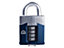 Squire - Warrior High-Security Open Shackle Combination Padlock 55mm
