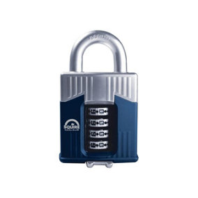 Squire - Warrior High-Security Open Shackle Combination Padlock 55mm