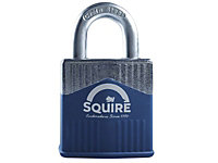 Squire - Warrior High-Security Open Shackle Padlock 55mm