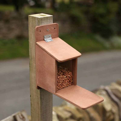 Squirrel Feeder - Plywood - L29 x W13 x H28 cm - 5