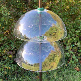 Squirrel Proof Baffle Protection for Wild Bird Feeders (Set of 4)