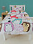 Squishmallows Bright Single Rotary Duvet and Pillowcase Set