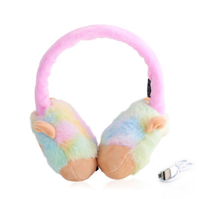 Squishmallows plush Bluetooth headphone - Leonard