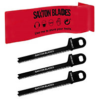 SSB135CT Saxton Wood & Plastic Reciprocating Saw Blades for Black and Decker Scorpion Saws Pack of 3