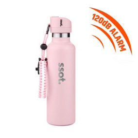 ssot. BUZZTLE Alarm Stainless Steel Water Bottle (BUZZTLE750-PK)