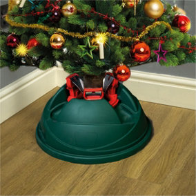St Helens Home and Garden Festive 2.8M Real Christmas Tree Stand Holder with 1L Water Tank