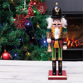 St Helens Home and Garden Nutcracker with Bugle Christmas Decoration Ornament