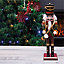 St Helens Home and Garden Nutcracker with Drum Christmas Decoration Ornament