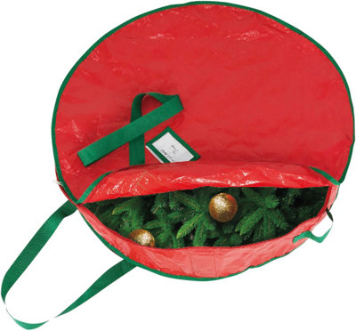 St Helens Home and Garden Seasonal Wreath Storage Bag 700x700x150mm