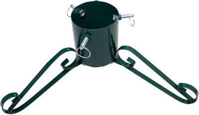 St Helens Home and Garden Traditional Up to 2.8M Real Christmas Tree Stand Holder with Water Tank - 5