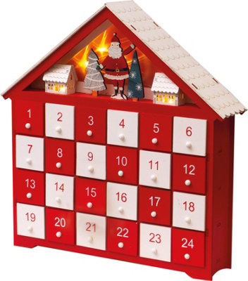 St Helens Home and Garden Wooden Advent Calendar