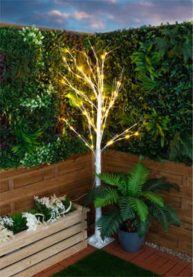St Helens Home & Garden Indoor/Outdoor LED Birch Tree - 3