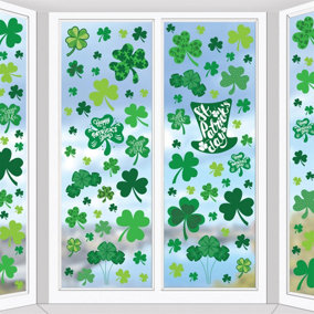 St Patrick Day's Window Clings