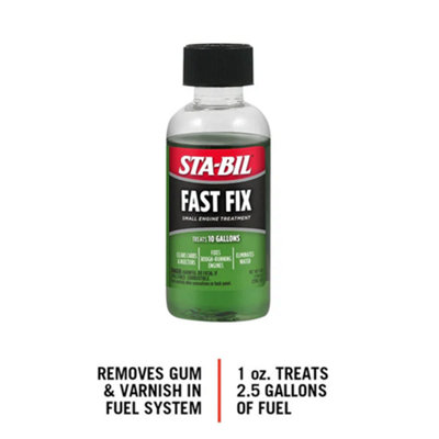 STA-BIL Small Engine Treatment Fast Fix Carburetor Injector Cleaner 4oz ...