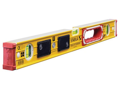 Stabila - 196-2 LED Illuminated Spirit Level 3 Vial 17392 60cm | DIY at B&Q