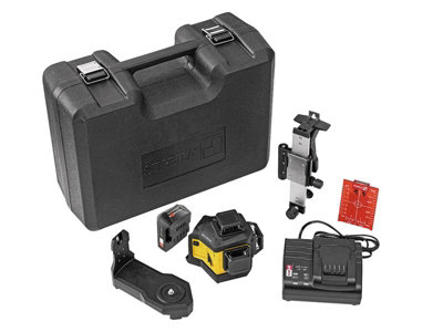 Stabila 19792 LAX600 Multi-Line Laser Level 12V 2.0Ah Li-ion Battery STBLAX600K7