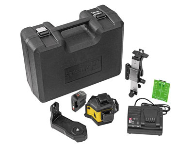 Stabila 19796 LAX 600 G Multi-Line Laser Level 12V 1 x 2.0Ah Li-ion STBLAX600GK7