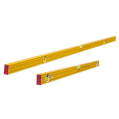 Stabila 80 AS-2 90cm & 200cm Twin Spirit Level 3 Vial