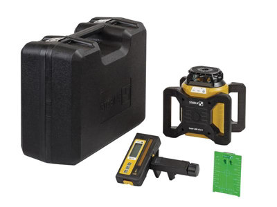 Stabila LAR 160 G Rotation Laser Set - Complete 4 Piece Kit for ...