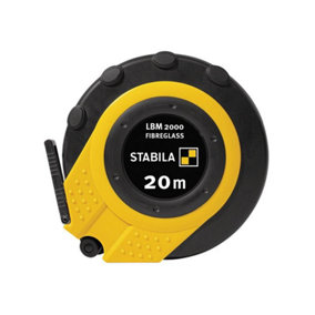Stabila - LBM 2000 Closed Fibreglass Tape 20m (Width 13mm) (Metric only)