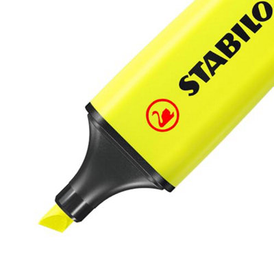 STABILO BOSS ORIGINAL - Highlighter - Pack of 10 - Yellow