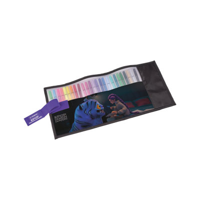 Stabilo KPop Demon Hunters Pen 68 Fibre Tip Pens Rumi Derpy Pack of 25