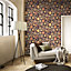 Stacked Chopped Logs Wallpaper Windsor Wallcoverings 263212